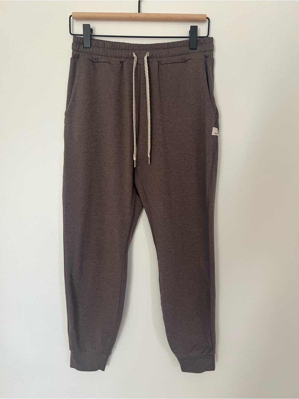 Women’s Brown Jogger Pants with Drawstring